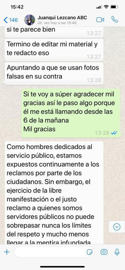 ABC le daba con un palo y “Juanki” le escribía el libreto - ADN Paraguayo