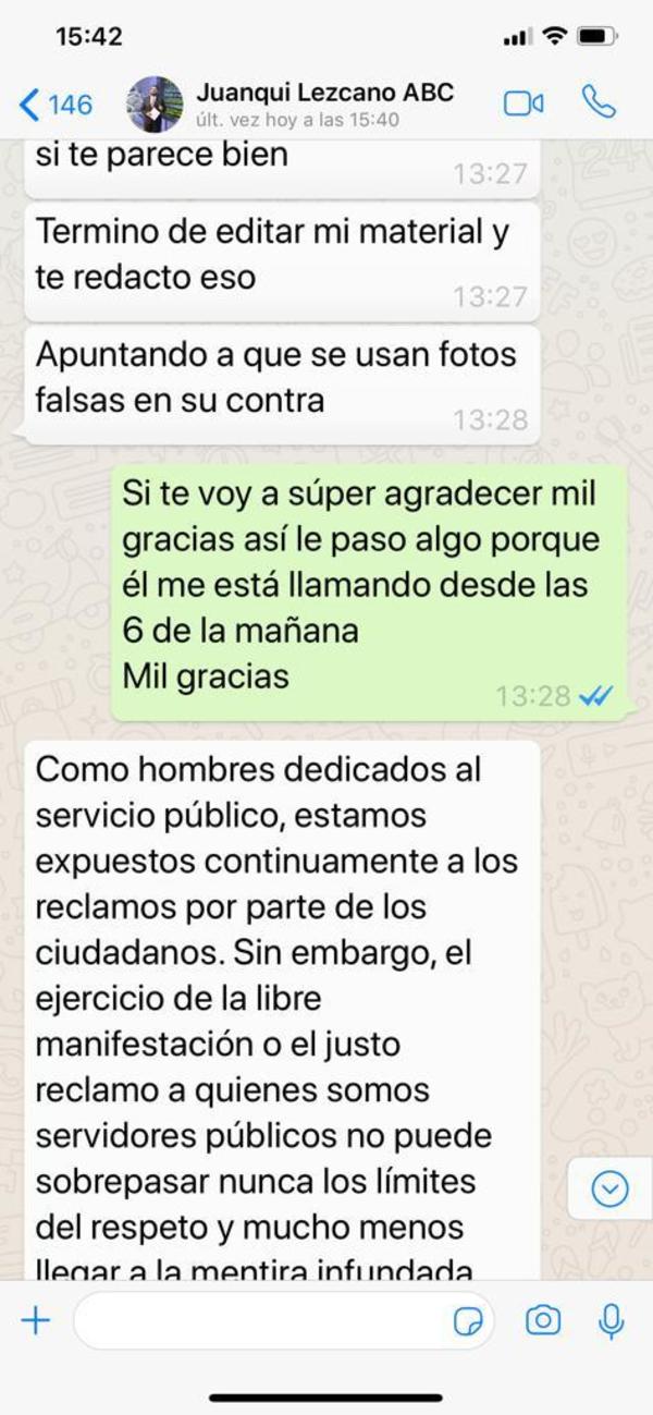ABC le daba con un palo y “Juanki” le escribía el libreto - ADN Paraguayo