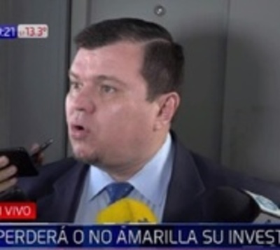 Amarilla: "No me preocupa mi 'inminente' pérdida de investidura" - Paraguay.com