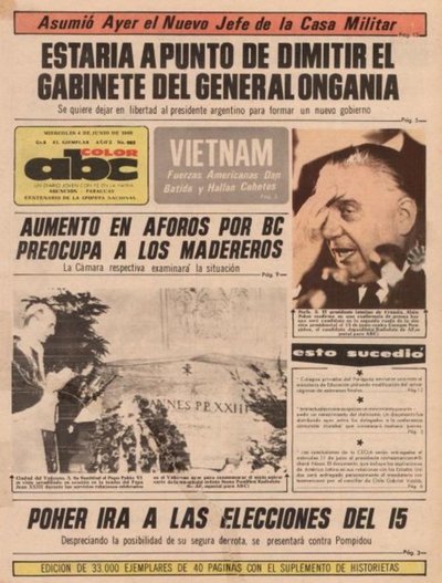 4 de junio 2019 - Un Dia Como Hoy - ABC Color