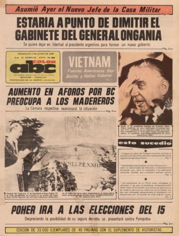 4 de junio 2019 - Un Dia Como Hoy - ABC Color