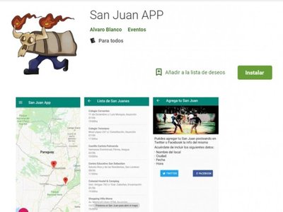 Crean App para saber dónde hay fiesta de San Juan