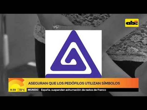 Aseguran que los pedófilos utilizan símbolos - Tv - ABC Color