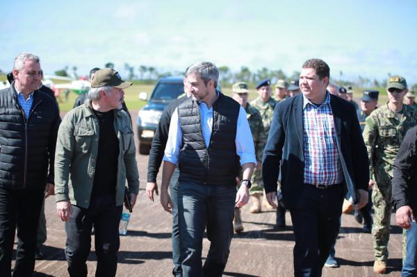 Presidente visita Amambay en el marco del operativo