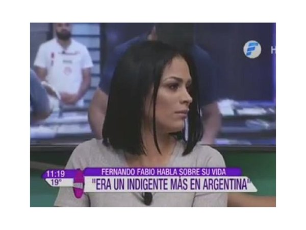 En su primer día, Fabi ya se emocionó