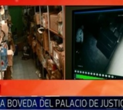 Robo en bóveda del Palacio de Justicia de Ciudad del Este - Paraguay.com