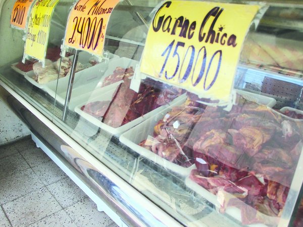 Disminuye la venta de carnes para el asado