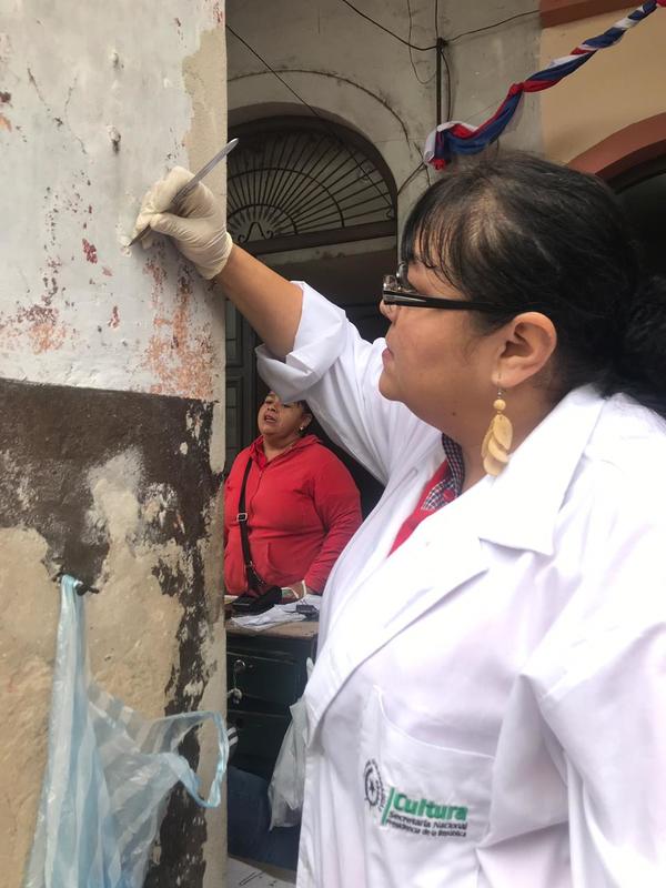 Cultura realiza relevamiento de datos del antiguo edificio de La Recova | .::Agencia IP::.