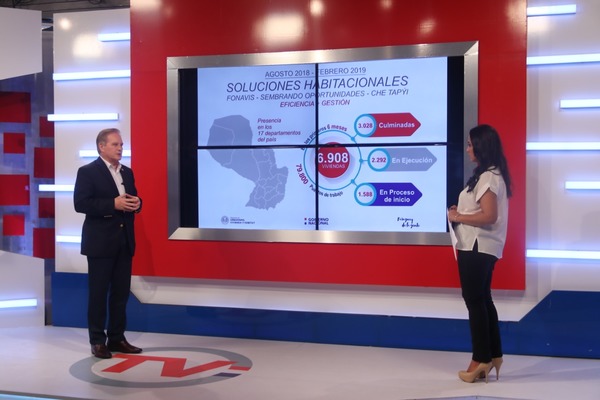 MUVH continúa con viviendas sociales e iniciará proyectos para la clase media | .::PARAGUAY TV HD::.