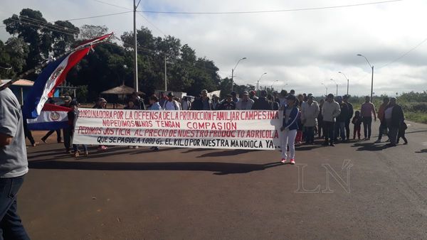 San Pedro: cierran ruta para exigir plan de desarrollo agrícola