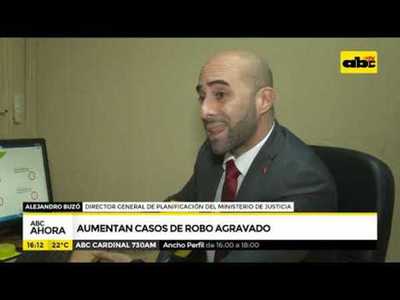 Aumentan casos de robo agravado - Tv - ABC Color