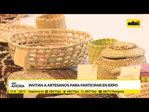 Invitan a artesanos a participar en EXPO - Tv - ABC Color
