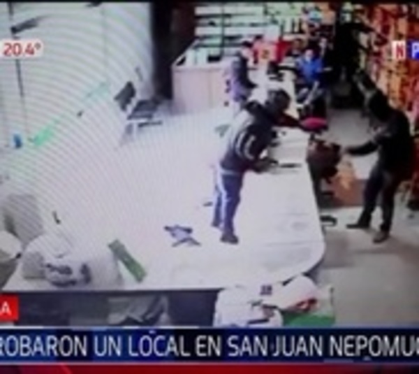 Asalto a distribuidora en San Juan Nepomuceno - Paraguay.com
