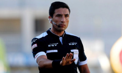 HOY / Árbitro chileno para amistoso de la Albirroja