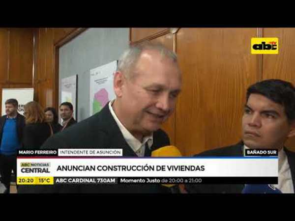 Anuncian construcción de viviendas - Tv - ABC Color