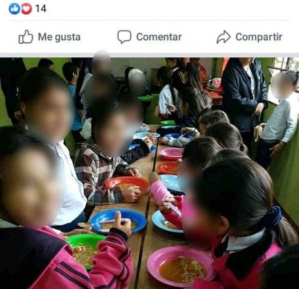 Almuerzo Escolar de pésima calidad de la Gobernación ratifica hediondo negociado