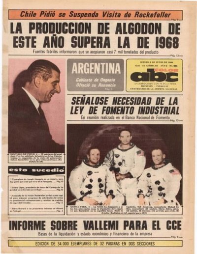5 de junio de 1969 - Un Dia Como Hoy - ABC Color