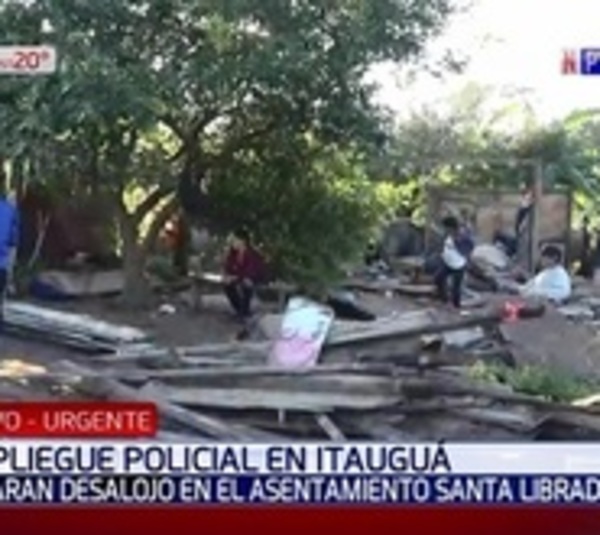 Desalojan a centenares de familias en Itauguá - Paraguay.com