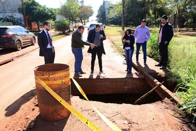 Anuncian que repararán calles del Km 8,5 Acaray