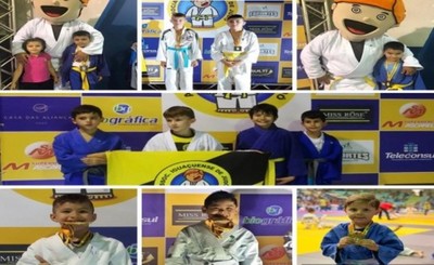 Judokas paraguayos destacan en Brasil