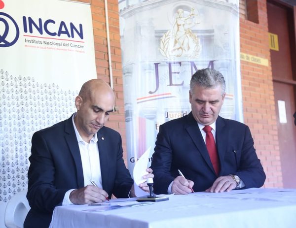 JEM entrega en donación camioneta al Instituto Nacional del Cáncer | .::Agencia IP::.