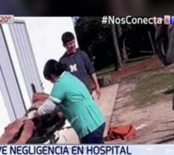 Bañaron a un paciente al aire libre y con agua fría - Paraguay.com
