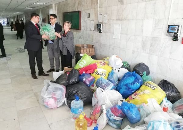Donativos de Central y Cordillera para familias damnificadas