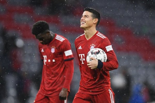 El Bayern da las gracias a James - Deportes - ABC Color