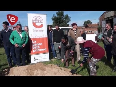 INICIAN TRABAJOS DE CONSTRUCCIÓN DE EMPEDRADOS EN B° SAN PEDRO