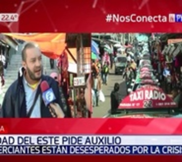 Comerciantes de Ciudad del Este desesperados por la crisis - Paraguay.com