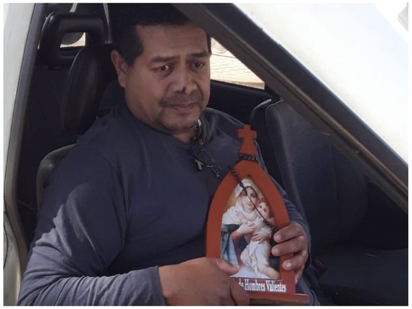 Dejó el hospital el hombre que se salvó de morir gracias a su rosario