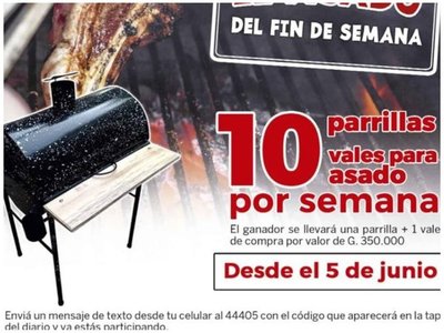 ¡Extra te regala el asado del fin de semana!