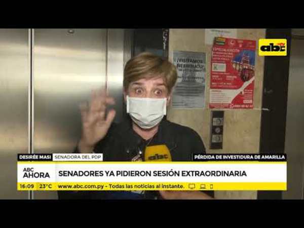 Presentan nota para sesión extra caso Amarilla - Tv - ABC Color