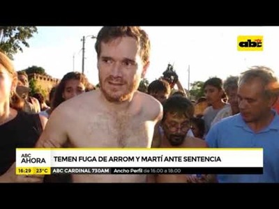 Procuraduría teme fuga de Arrom y Martí - Tv - ABC Color