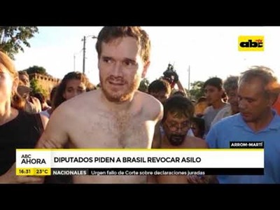 Diputados piden a Brasil revocar asilo - Tv - ABC Color