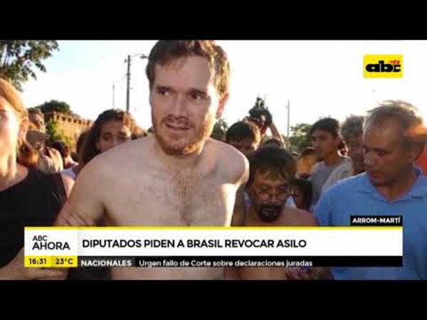 Diputados piden a Brasil revocar asilo - Tv - ABC Color
