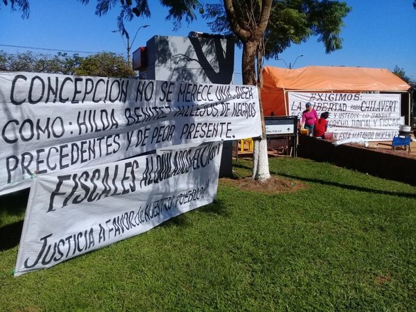 Vigilia por libertad de comunicador acusado de abuso sexual