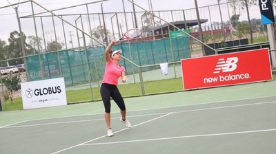 Victoria en singles y dobles - Deportes - ABC Color