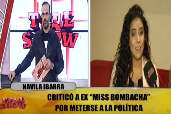 Navila Ibarra asegura que no es "paquita" ni "secretaria VIP"