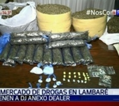 Cae Dj con varias dosis de droga en Lambaré - Paraguay.com