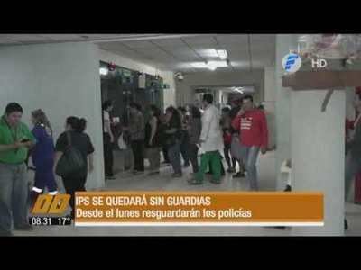 Policía y funcionarios custodiarán hospitales