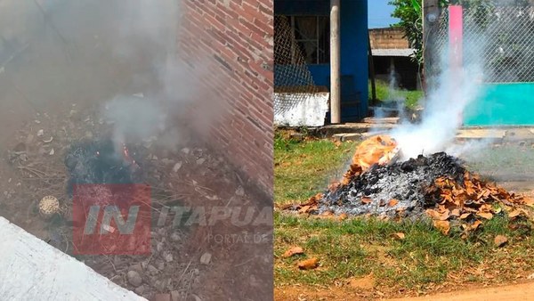 QUEMAR BASURA DOMICILIARIA ES PASIBLE DE SANCIONES.