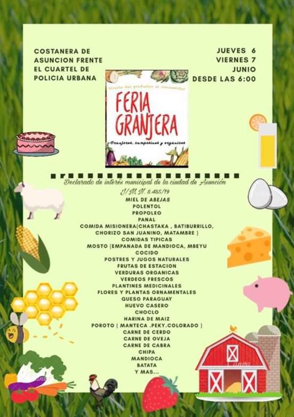 Productores invitan a otra jornada de Feria Granjera - .::RADIO NACIONAL::.