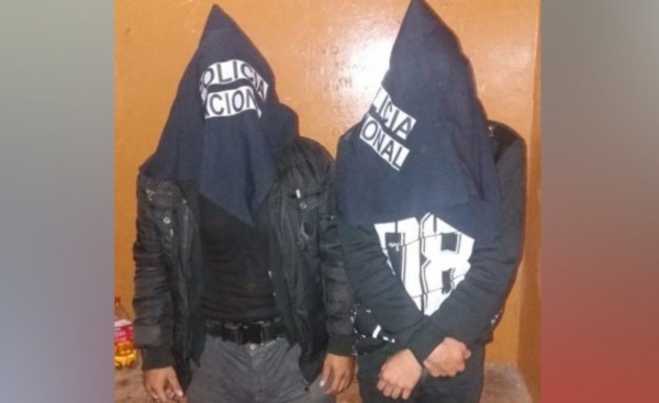 Supuestos motochorros detenidos en Pdte. Franco