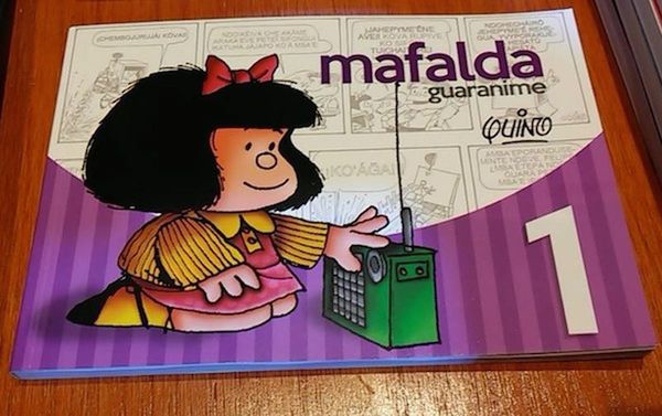 Mafalda en guaraní llega hoy a la Feria del Libro