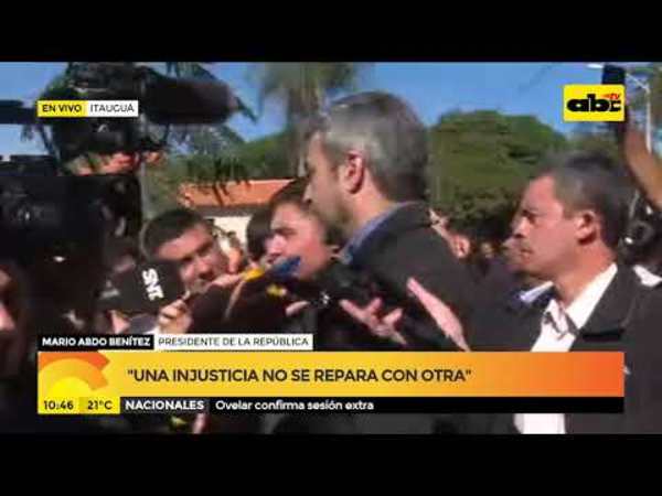 Mario Abdo: Los votos de Añetete están liberados - Tv - ABC Color