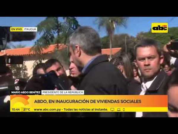 Mario Abdo sobre el comercio en la frontera con Brasil - Tv - ABC Color