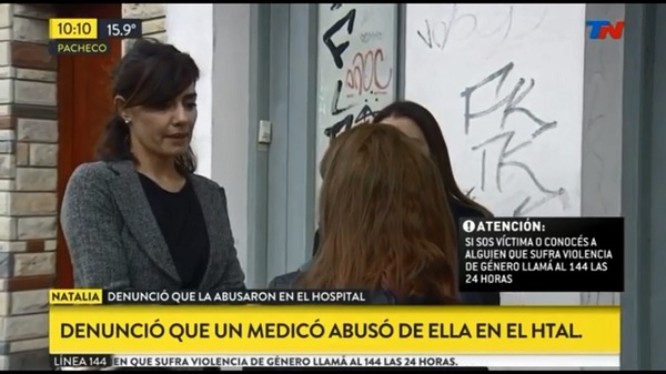 Joven denuncia a médico: "Me metió los dedos"