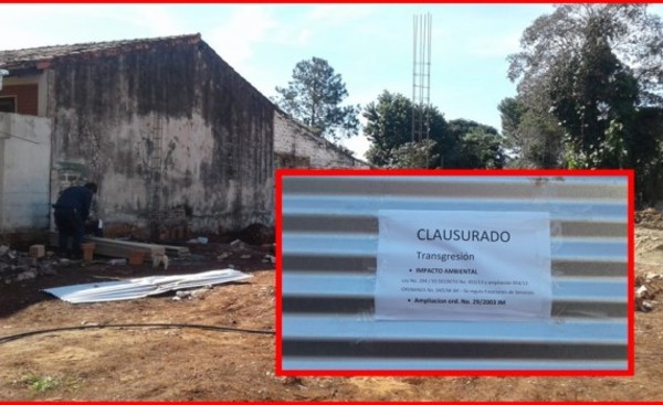 Paran construcciones de estaciones de servicios por irregularidades