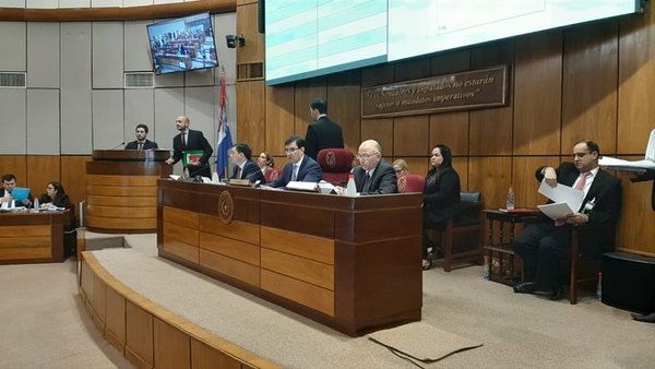 Pleno se constituye en comisión - ADN Paraguayo